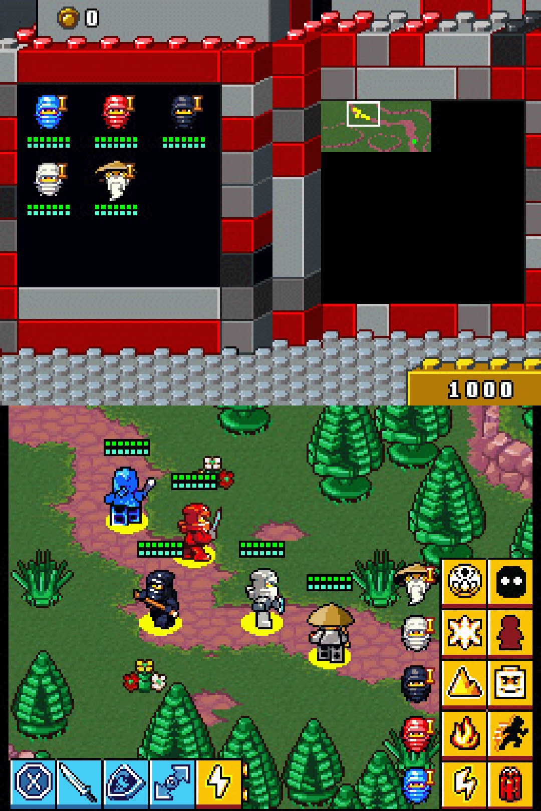 LEGO Battles: Ninjago | Nintendo DS | Screenshot