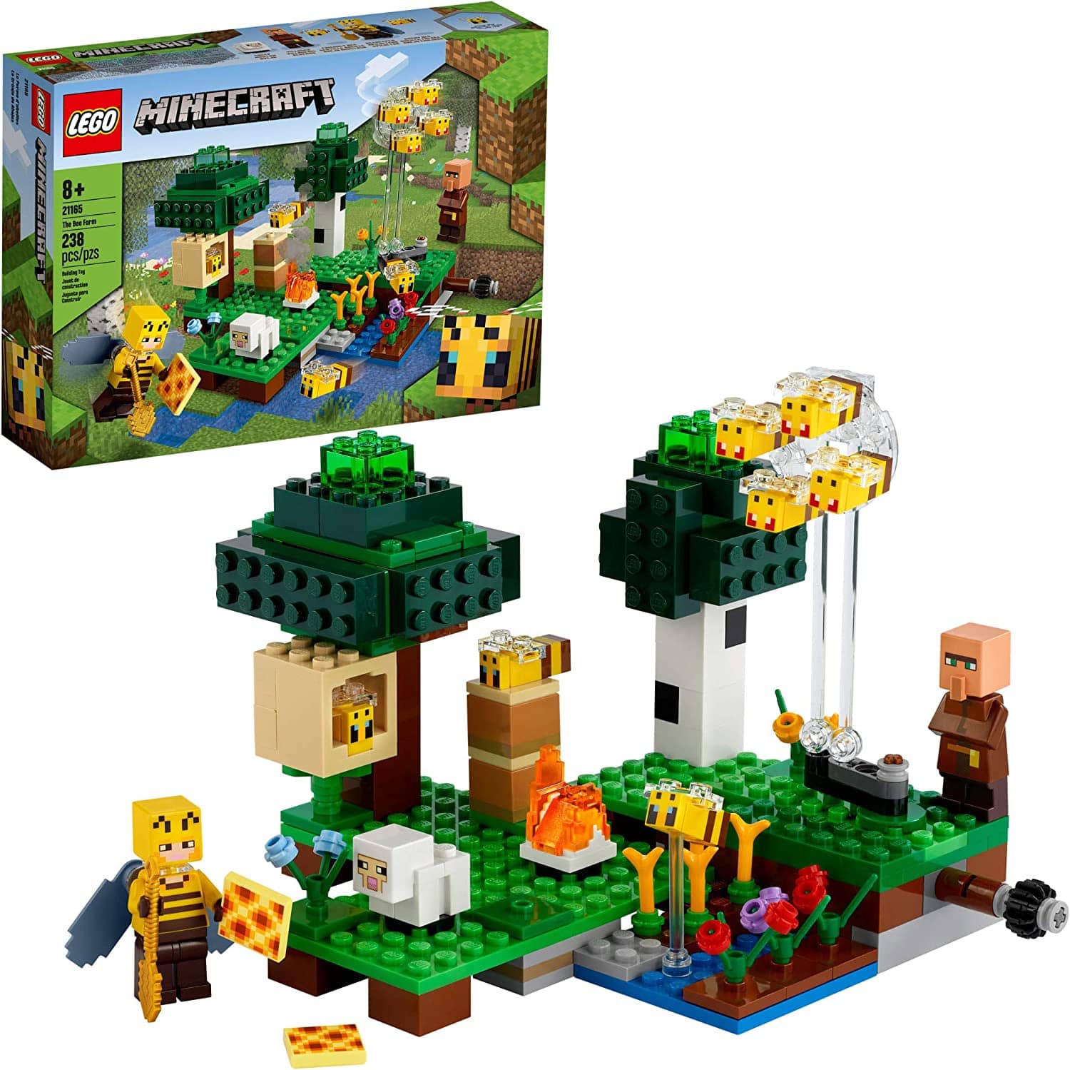 LEGO Minecraft The Bee Farm | 21165 Building Kit