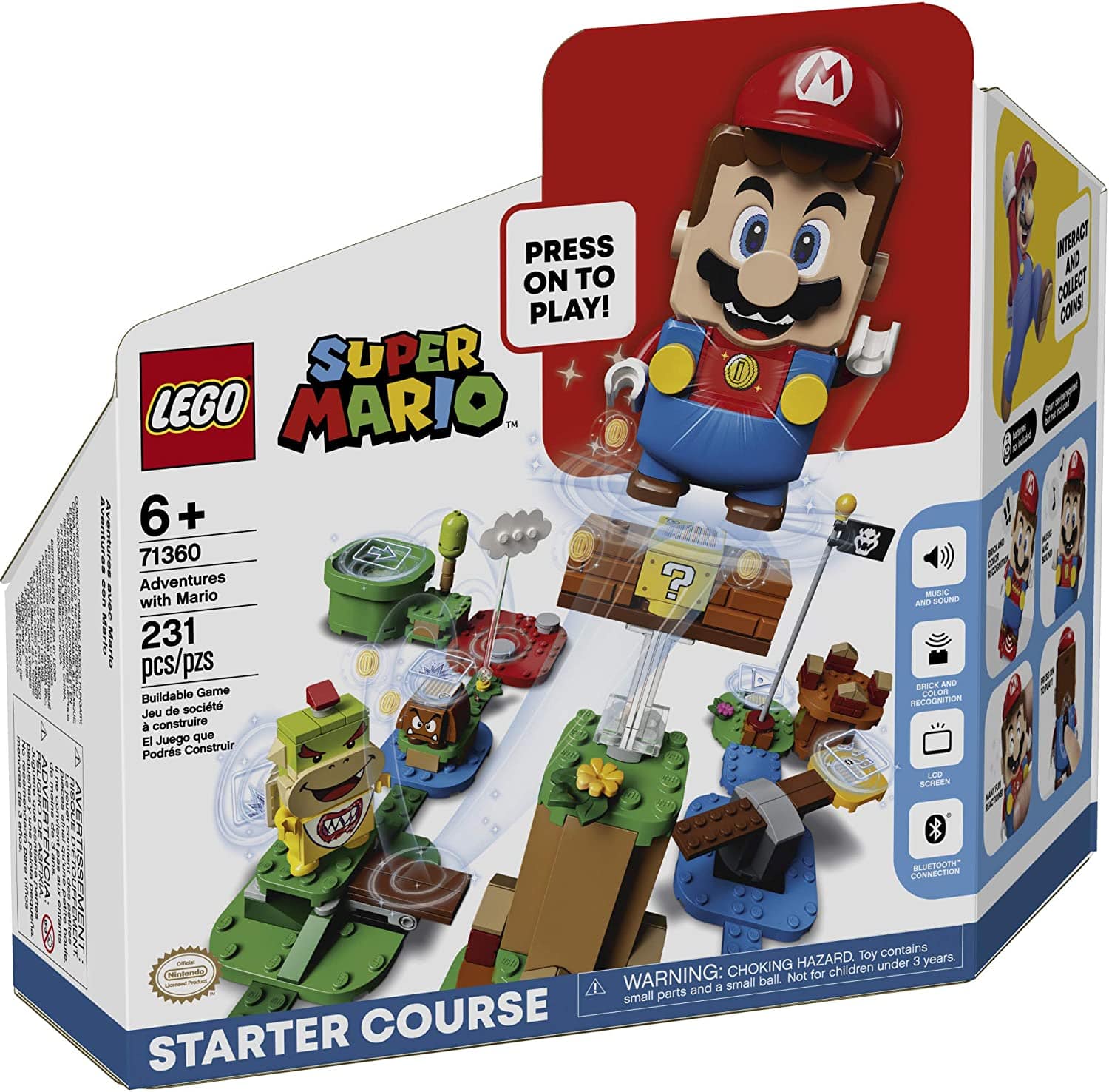 LEGO Super Mario Adventures with Mario Starter Course | 71360 Building Kit