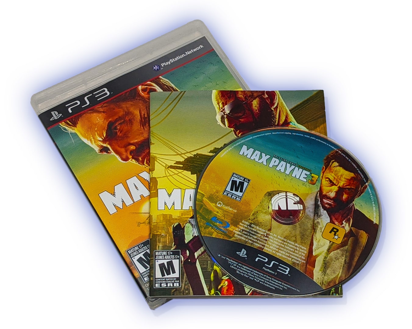 Max Payne 3 | PlayStation 3 | Case, Manual and Disc