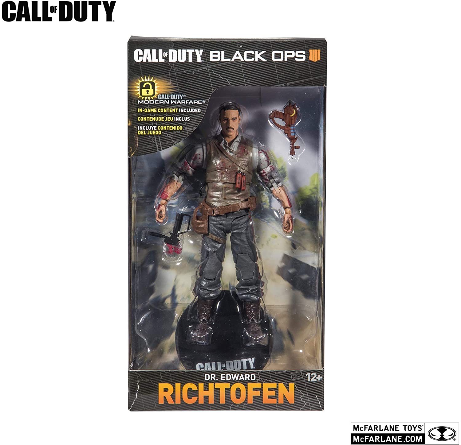 McFarlane Toys | Call of Duty Black Ops 4 | Richtofen Action Figure | Box