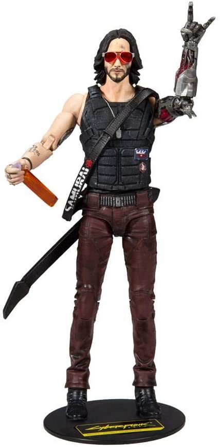 McFarlane Toys Cyberpunk 2077 -  Johnny Silverhand Action Figure