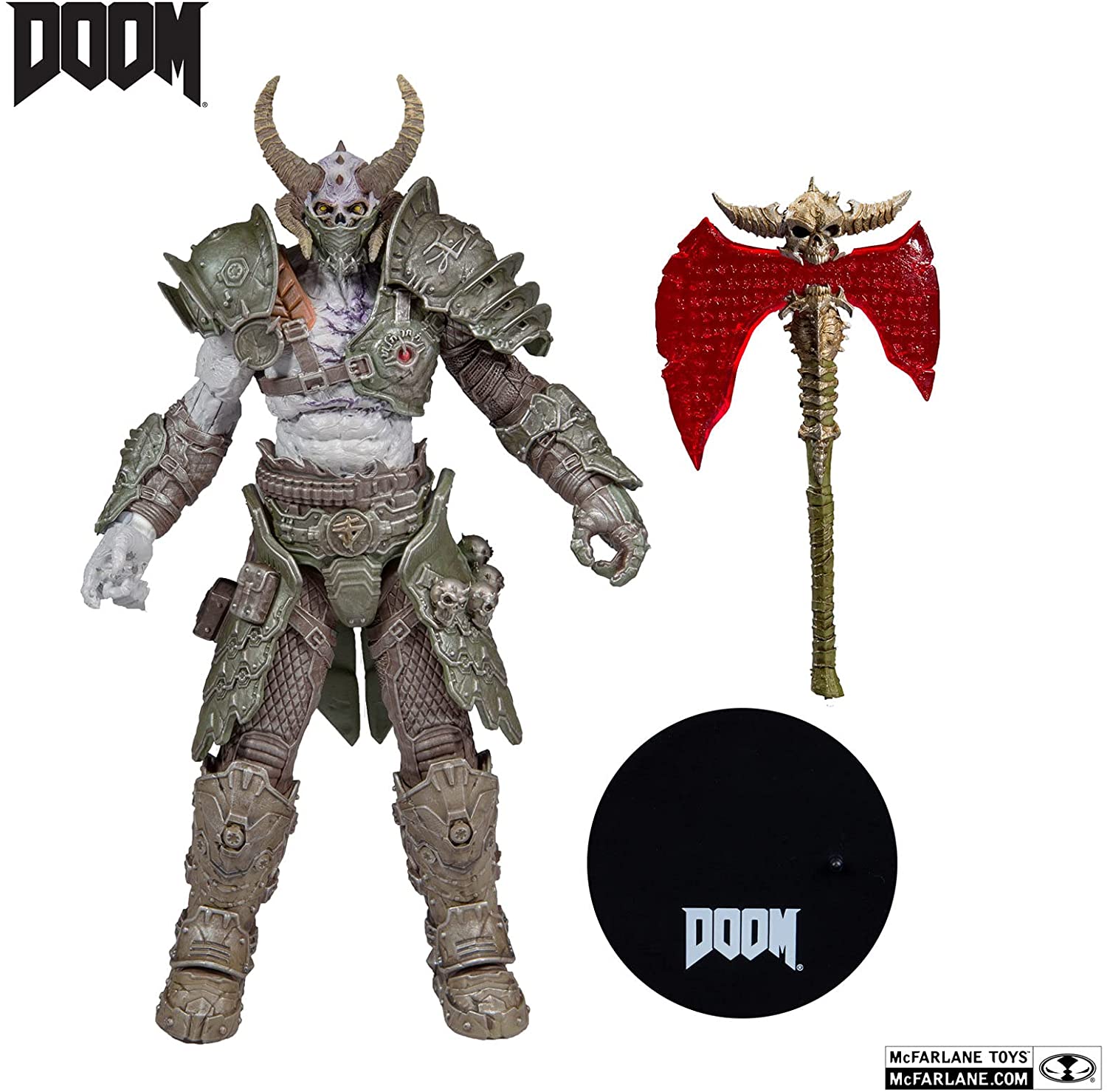 McFarlane Toys | DOOM Eternal | Marauder Action Figure | Accessories