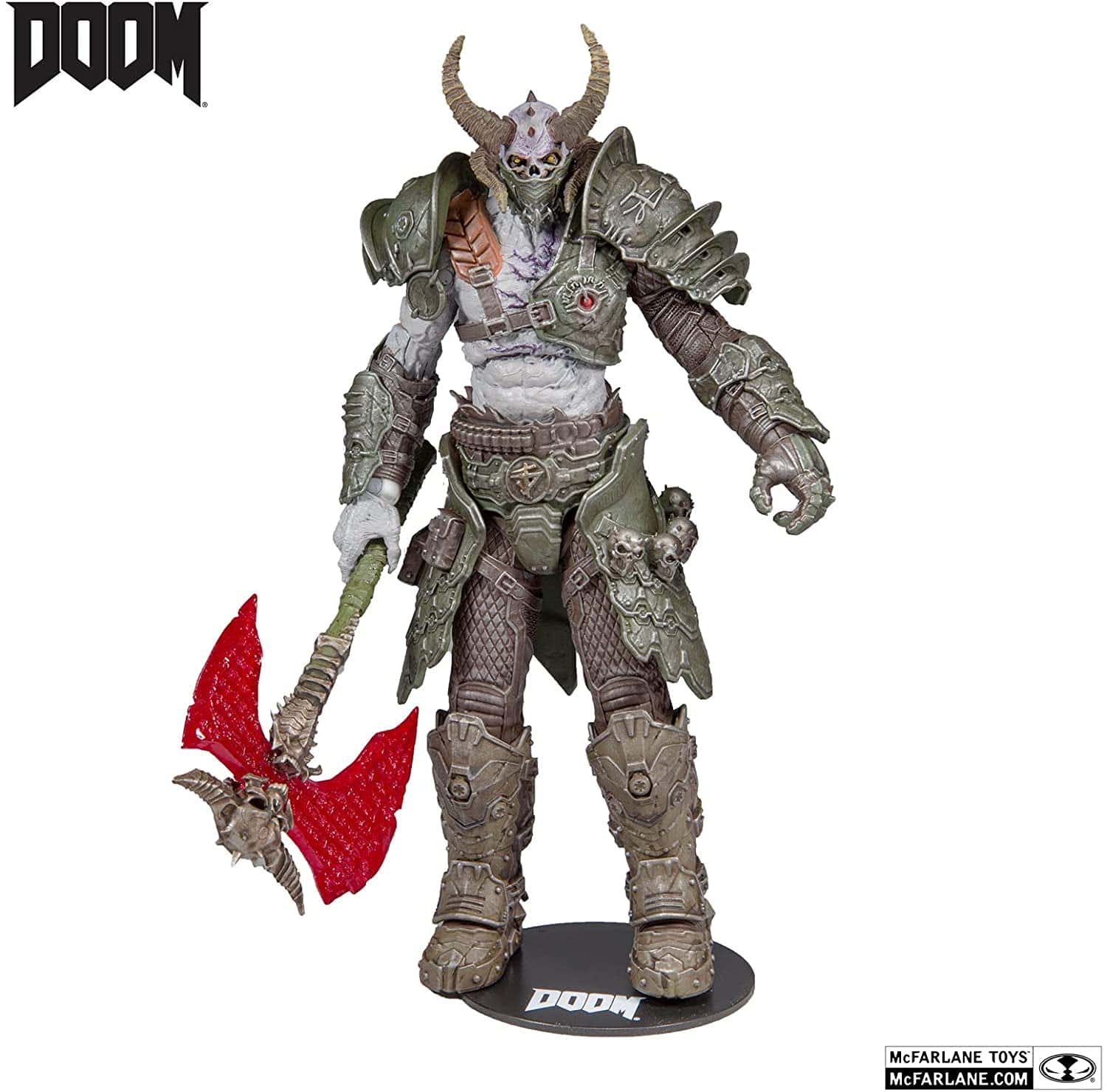 McFarlane Toys | DOOM Eternal | Marauder Action Figure | On Stand