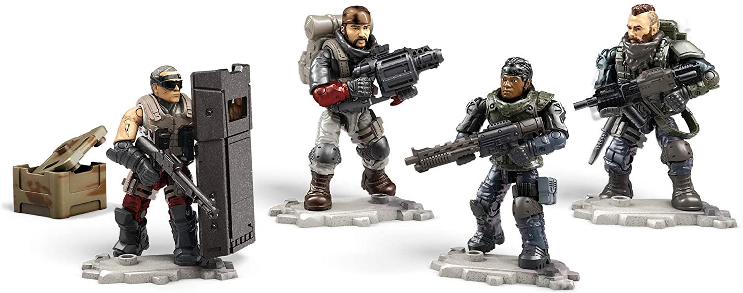 Mega Construx Call of Duty Black Ops 4 Standoff Figures | Pose