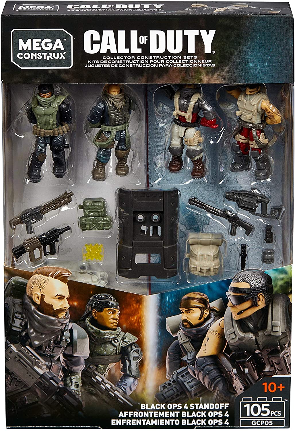 Mega Construx Call of Duty Black Ops 4 Standoff Figures | Box