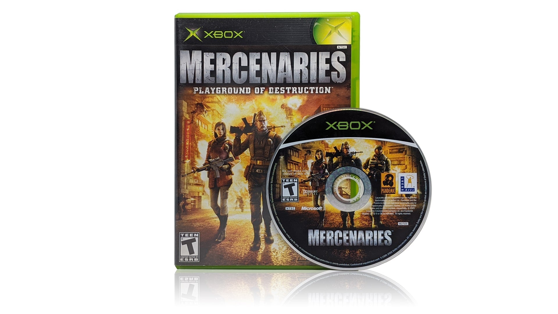 Mercenaries: Playground of Destruction | Xbox | Case and disc