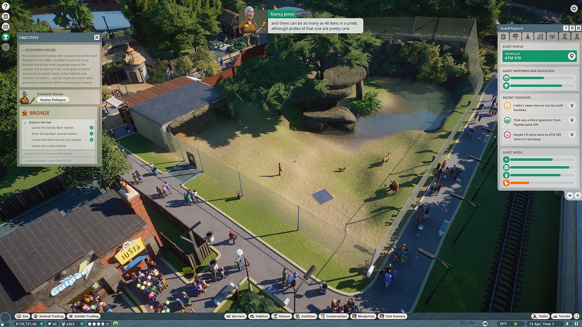 Planet Zoo | Windows PC | Steam Digital Download | Screenshot