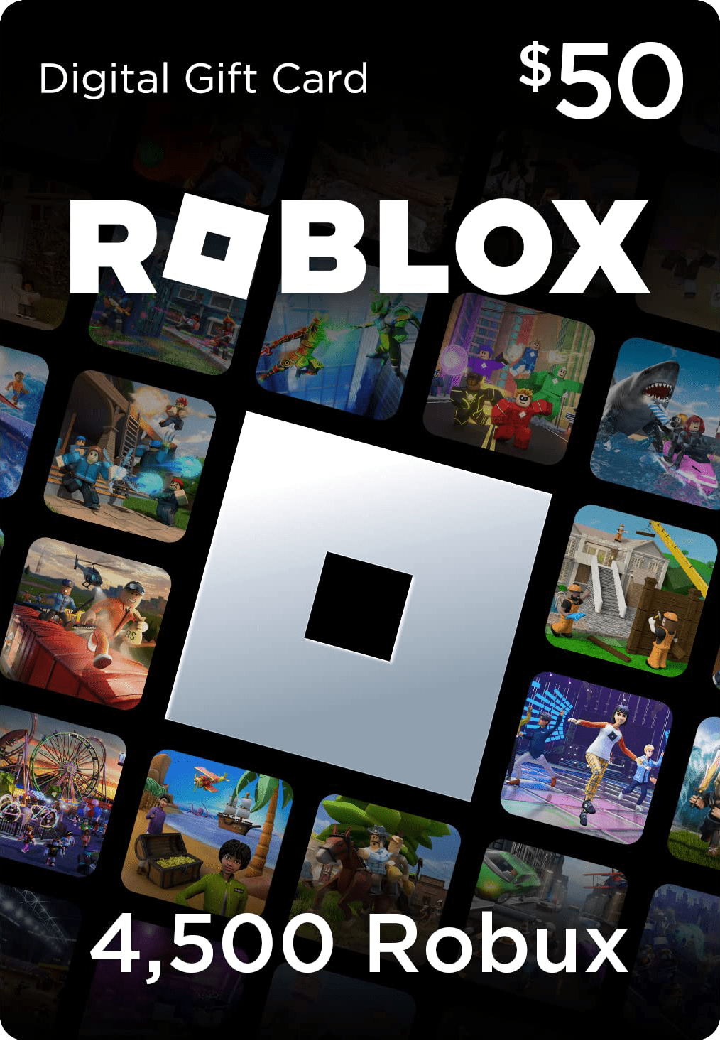 Roblox Digital Gift Card | 4,500 Robux