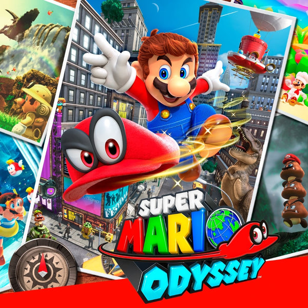 Super Mario Odyssey Mídia Digital Nintendo Switch - Mudishop