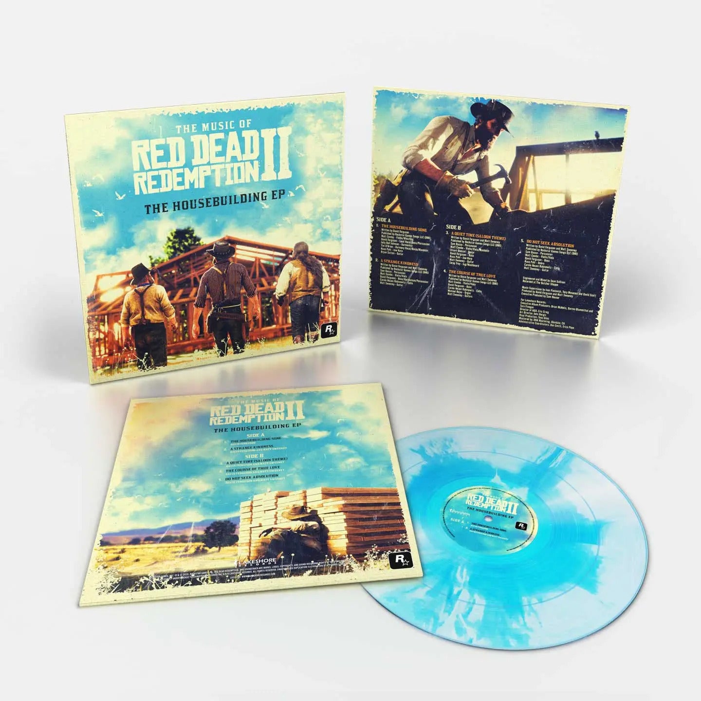 The Music of Red Dead Redemption 2: The Housebuilding EP | Vinyl | Contents