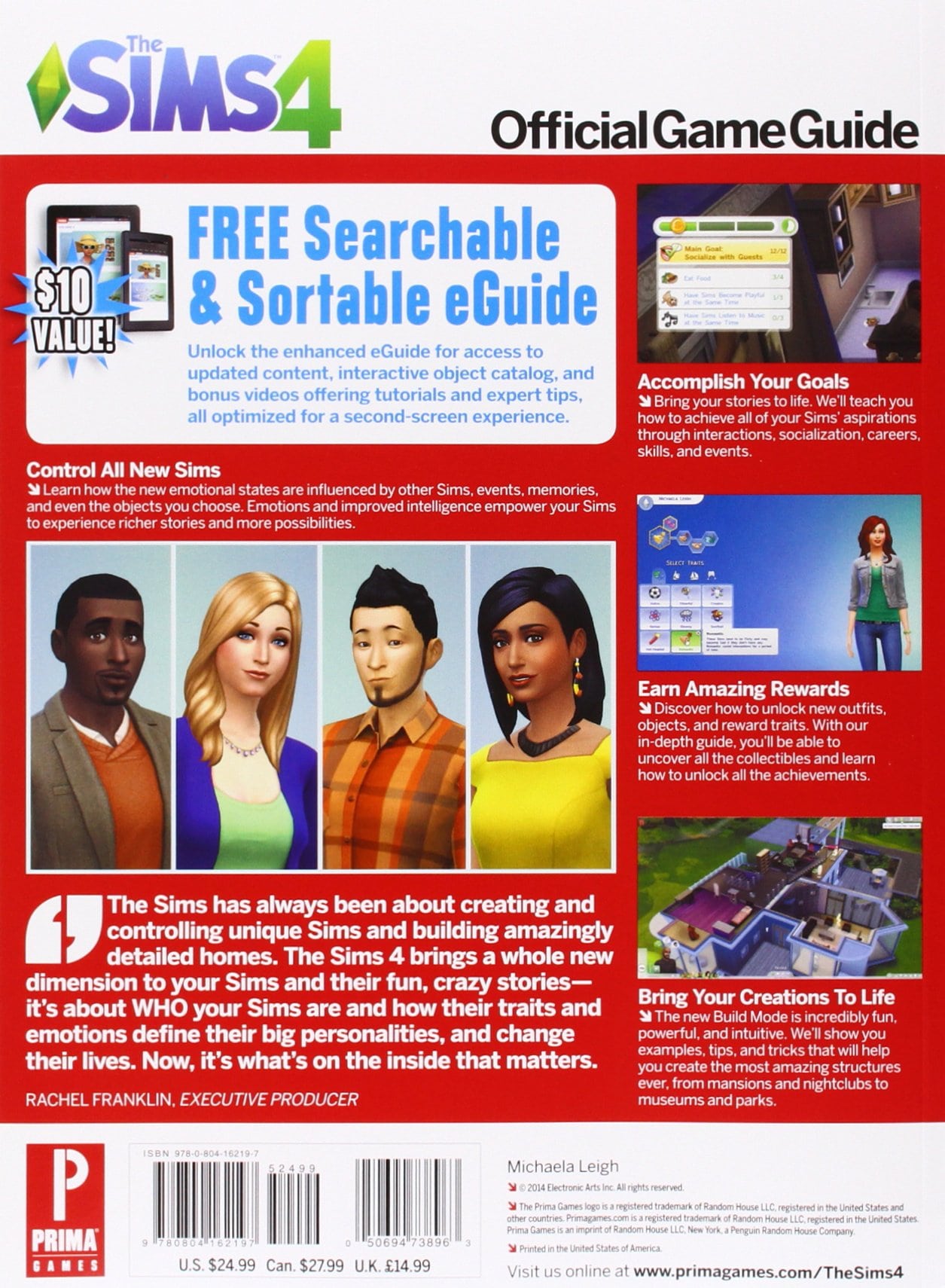 The Sims 4 | Prima Official Game Guide | Back