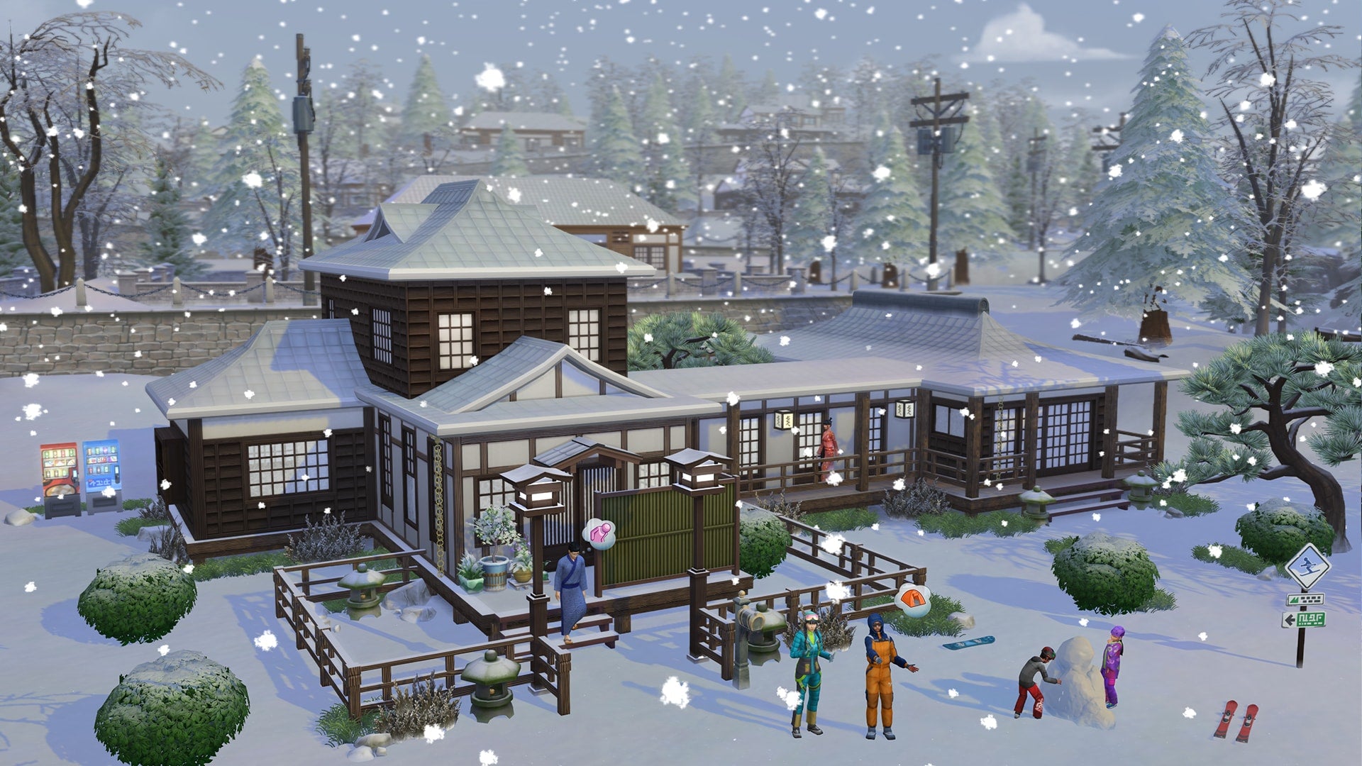 The Sims 4: Snowy Escape | PC Mac | Origin Digital Download | Screenshot