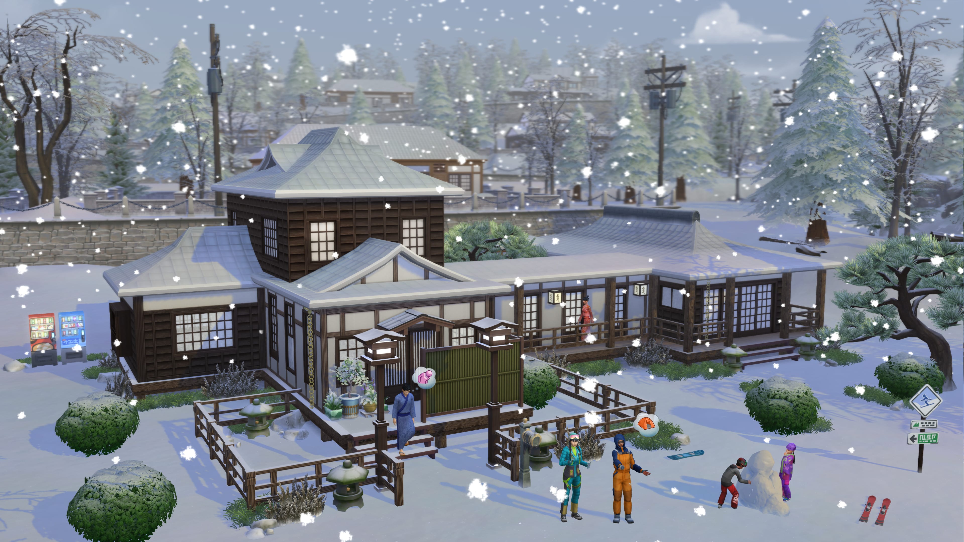 The Sims 4: Snowy Escape | Xbox One Digital Download | Screenshot