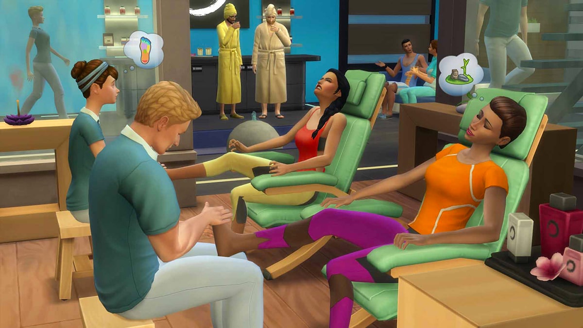 The Sims 4: Spa Day | PC Mac | Origin Digital Download | Screenshot